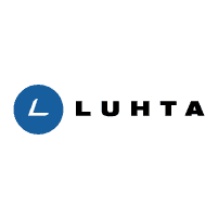 Het logo van het merk Luhta