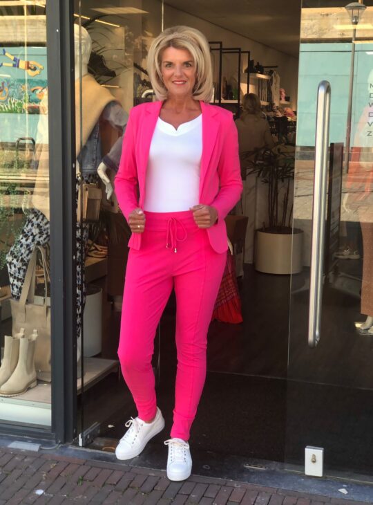 Mi Piace Travelstof Broek fuchsia 202016