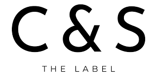 Het logo van het merk C & S The Label