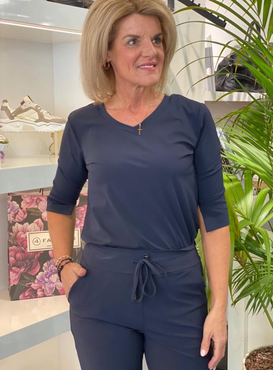 mi piace Traveltop donkerblauw 202095