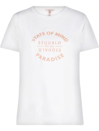 Esqualo T-Shirt State Of Mind off white