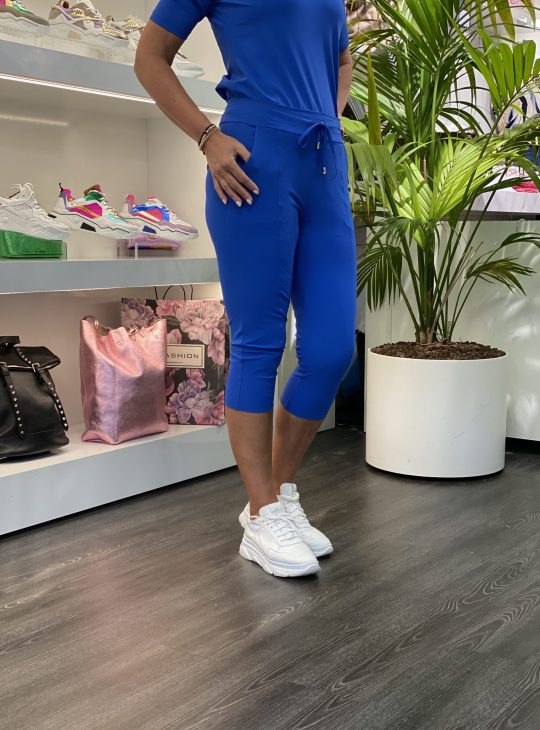 Mi PiaceTravelbroek Capri  202082 royal bleu
