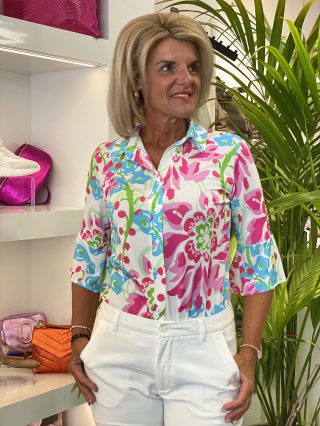 Angelle Milan 638 Travelstof Blouse sale  1615A/33559