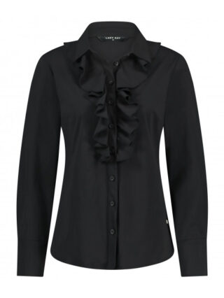 Lady Day Bree Travelstof Blouse zwart