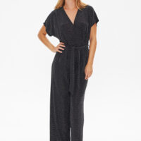Freequent Jalux Jumpsuit zwart zilver - Afbeelding 5