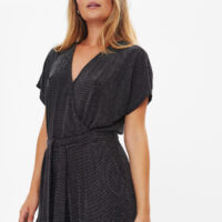 Freequent Jalux Jumpsuit zwart zilver - Afbeelding 6