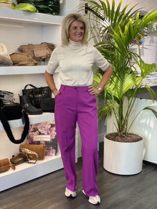 Peppercorn Ginette Pants hollyhock purple