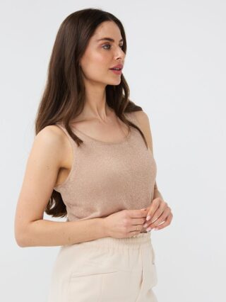 Esqualo Top  camisole lurex