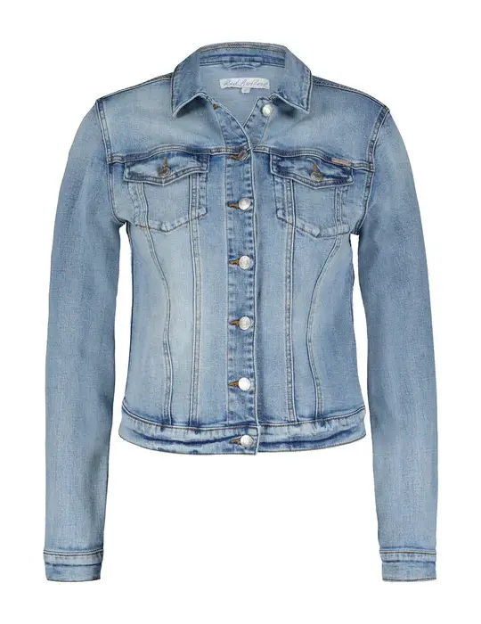 Red Button Jackie Denim Jasje light stone used