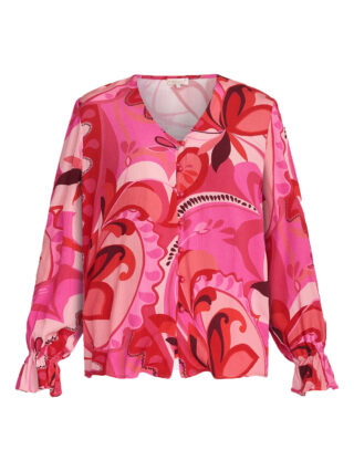 Maicazz Zizo Jiken Blouse flowers pink