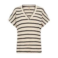 SoyaConcept Fauna 1 Shirt creme stripe - Afbeelding 4