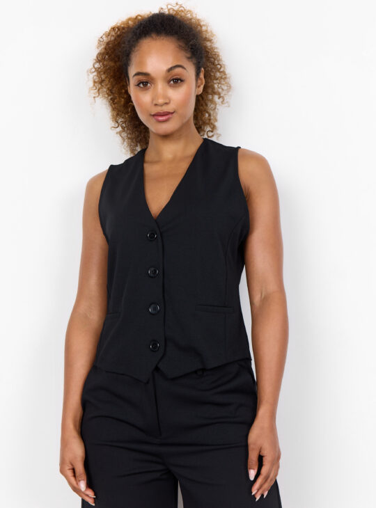 SoyaConcept Siham 78 Gilet zwart