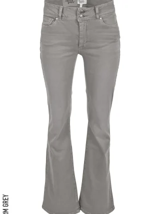 DNM Pure Flynn Flap L34 Broek warm grey