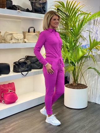 Travelstof broek Mi Piace orchid 202016