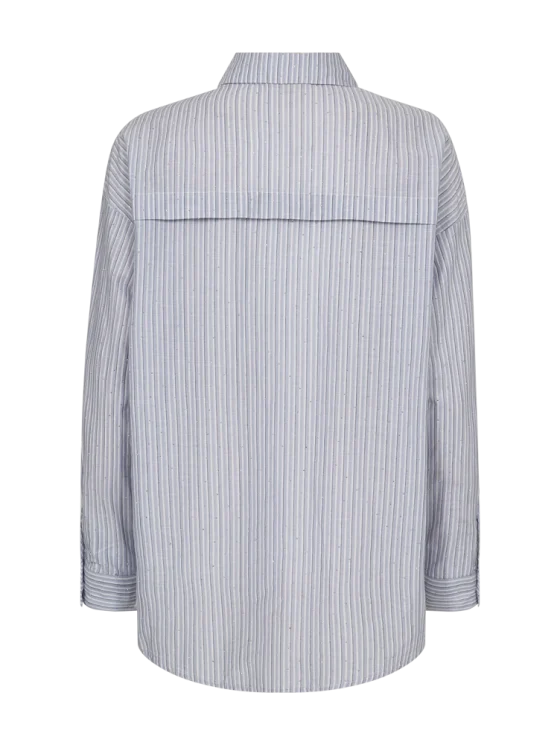 Freequent Feline Blouse striped with rhinestones - Afbeelding 3