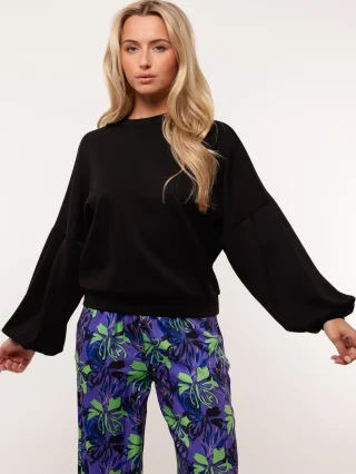 Fluresk comfy  Dee Sweater zwart