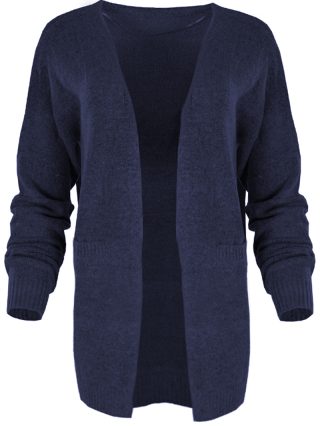 Maicazz Iryana Vest donkerblauw