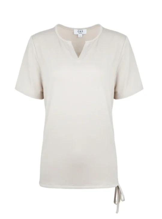 C&S Desteny T-shirt zand