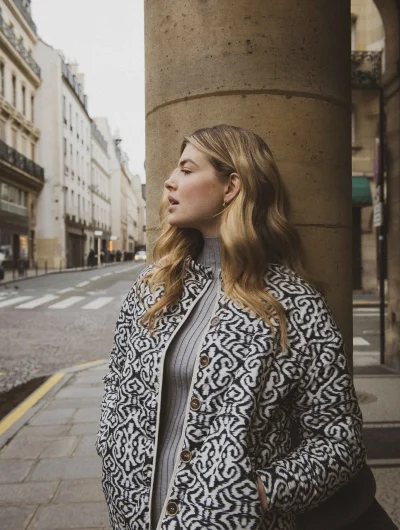 C&S Charelle Jas offwhite zwart