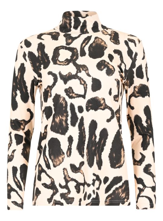 Maicazz Kinthe Turtleneck Top animal