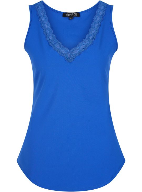 Mi Piace Travelstof Top royal blue 202129