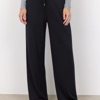 SoyaConcept Nanni 4 Wijde Broek zwart - Afbeelding 3