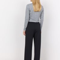 SoyaConcept Nanni 4 Wijde Broek zwart - Afbeelding 2