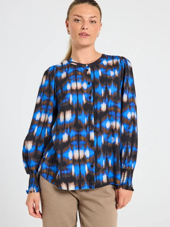 Freequent Julie Blouse black wedgewood