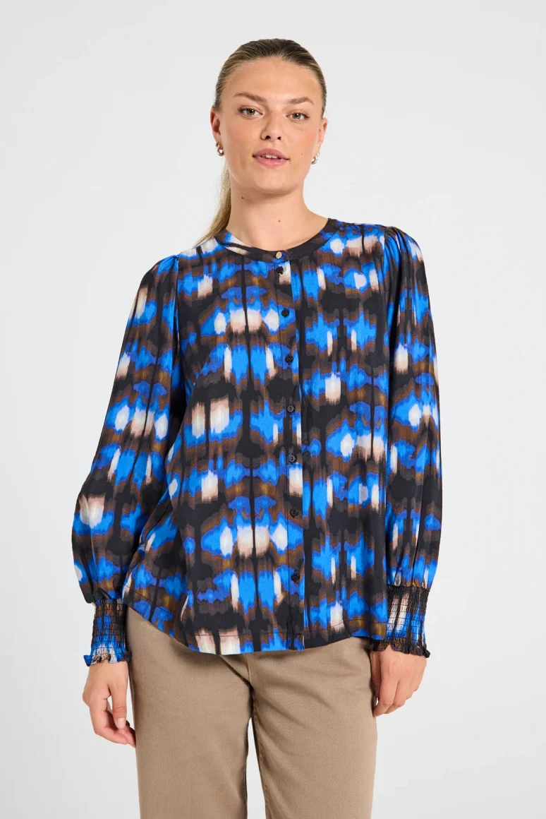 Freequent Julie Blouse black wedgewood