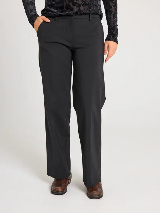 Freequent Isadora Broek pantalon zwart - Afbeelding 2