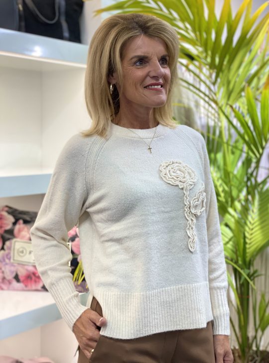 Freequent Vidoo Pullover moonbeam melange