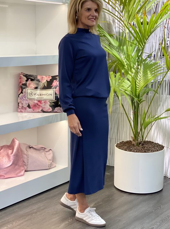 SoyaConcept Banu 204 Rechte Rok blue iris