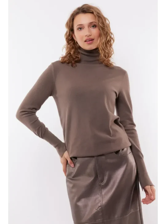 C&S Daye Knit Sweater bronze