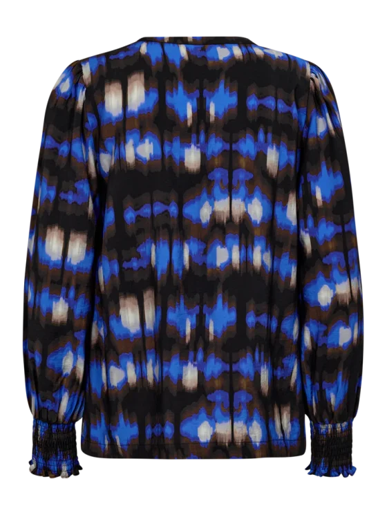 Freequent Julie Blouse black wedgewood - Afbeelding 4