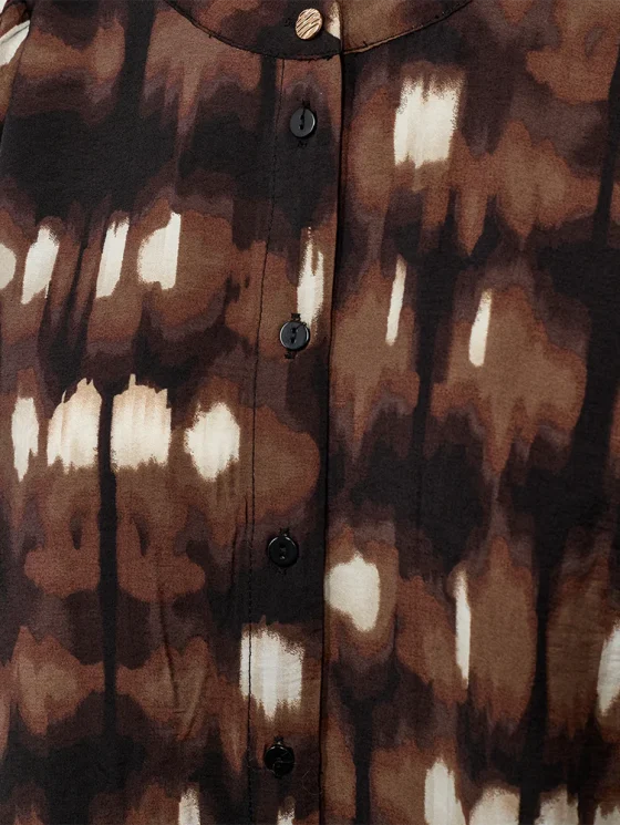 Freequent Julie Blouse black partridge - Afbeelding 6