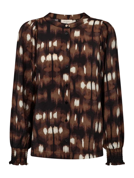 Freequent Julie Blouse black partridge - Afbeelding 4