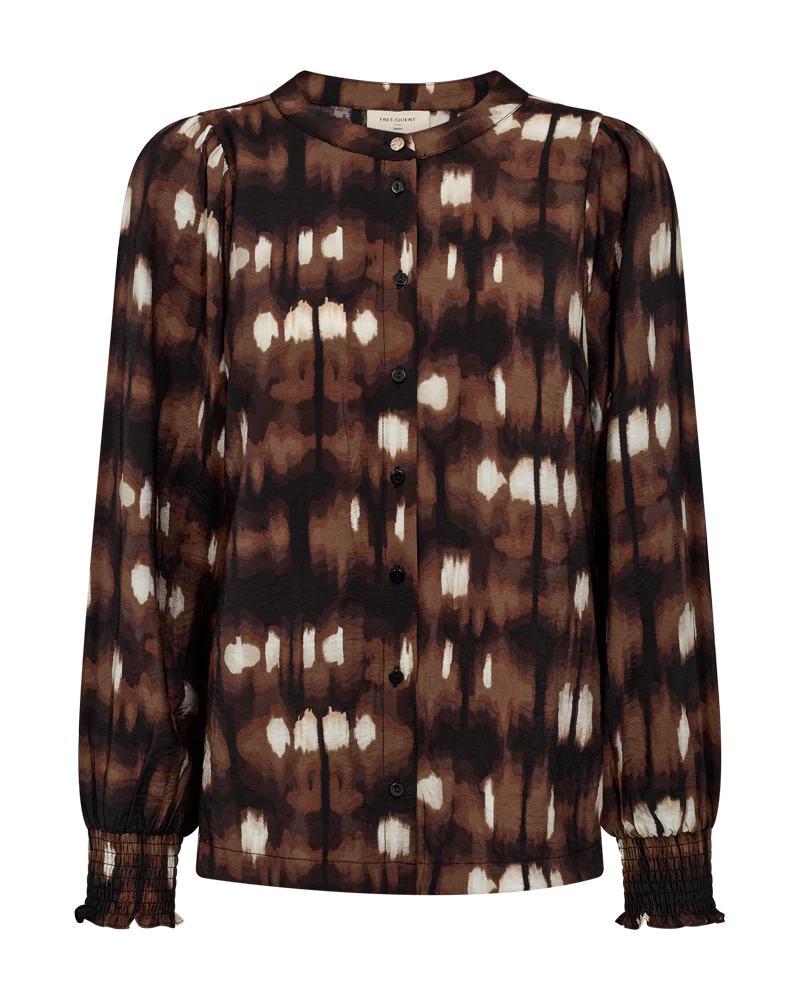 Freequent Julie Blouse black partridge - Afbeelding 4