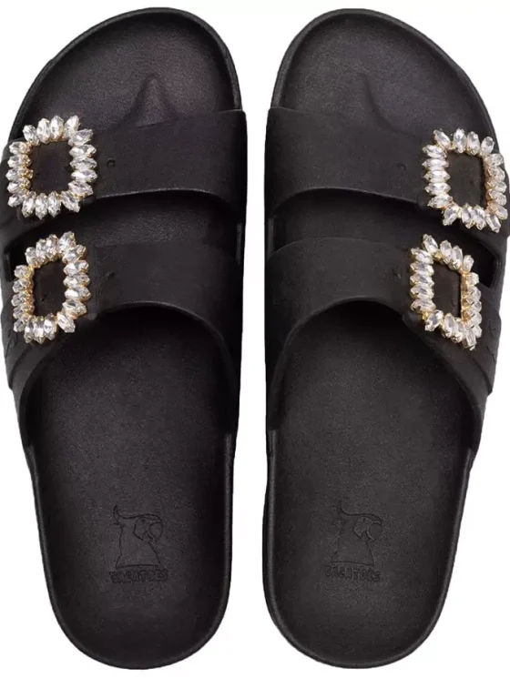 Cacatoes slipper Flat sandals BARRA - BLACK - Afbeelding 2