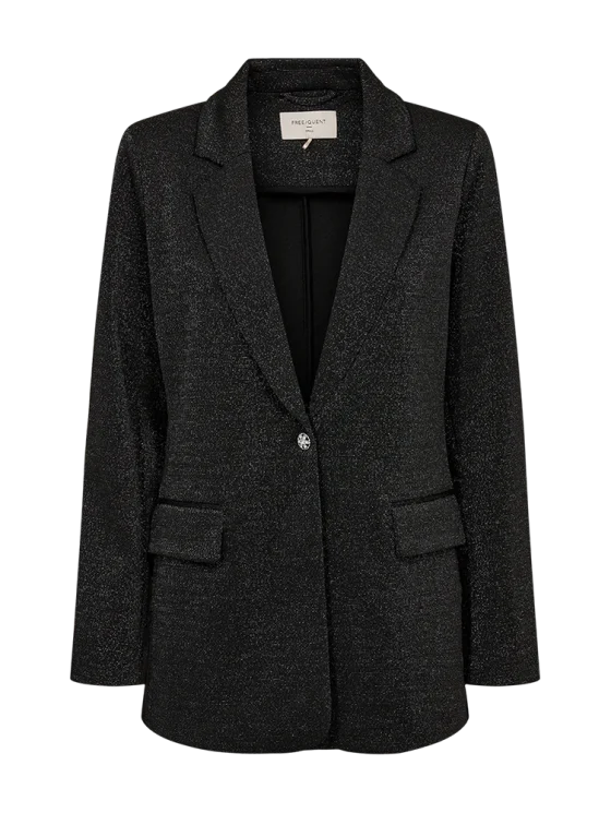 Freequent Nannilux Blazer zwart zilver - Afbeelding 6