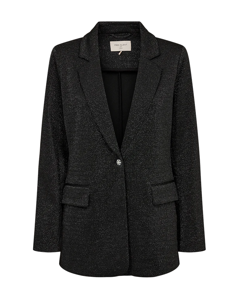 Freequent Nannilux Blazer zwart zilver - Afbeelding 6