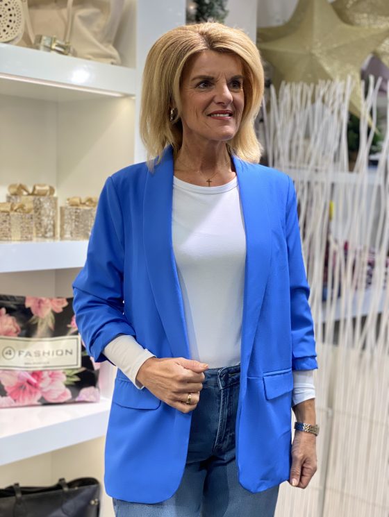 Hailys holly Malea Blazer ocean blue