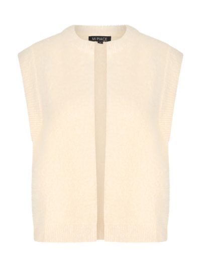 Mi Piace Travelstof Zachte Gilet 202468 offwhite