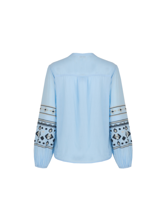 C&S Auburn Blouse ice blue - Image 6