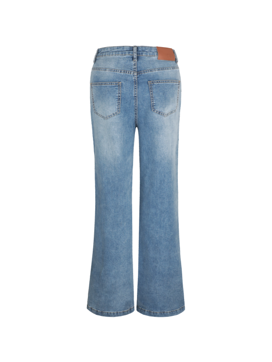 C&S Klaire Broek denim mid blue - Image 5