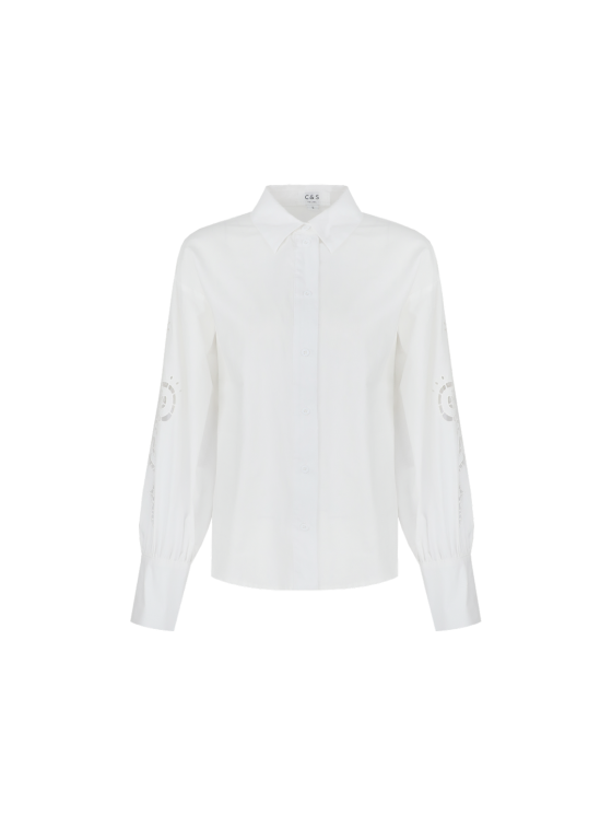 C&S Bryce Blouse offwhite - Image 5