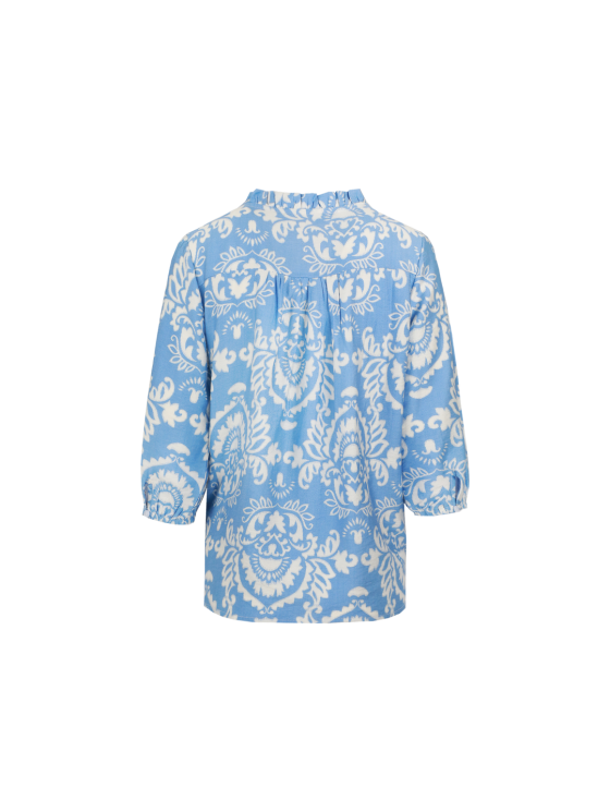 C&S Emelia Blouse zand/ice blue - Image 2