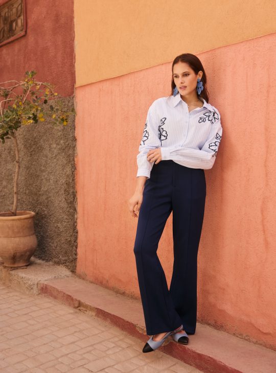 C&S Cadance Broek navy