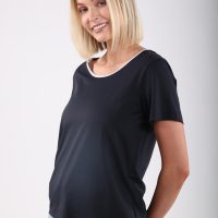 Nukus Tirza Travelstof Top donkerblauw - Afbeelding 3