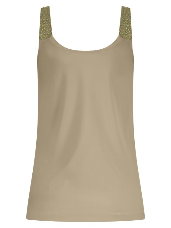 Lady Day Tuesday Travelstof Top taupe - Afbeelding 5