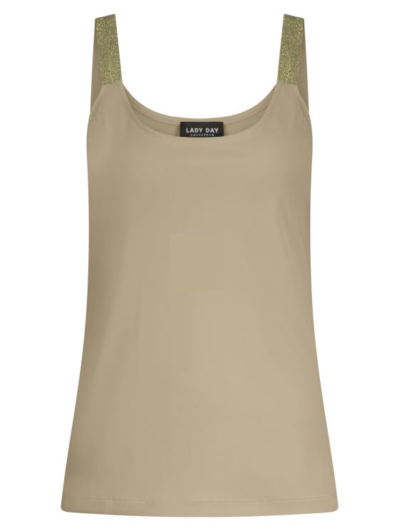 Lady Day Tuesday Travelstof Top taupe - Afbeelding 4